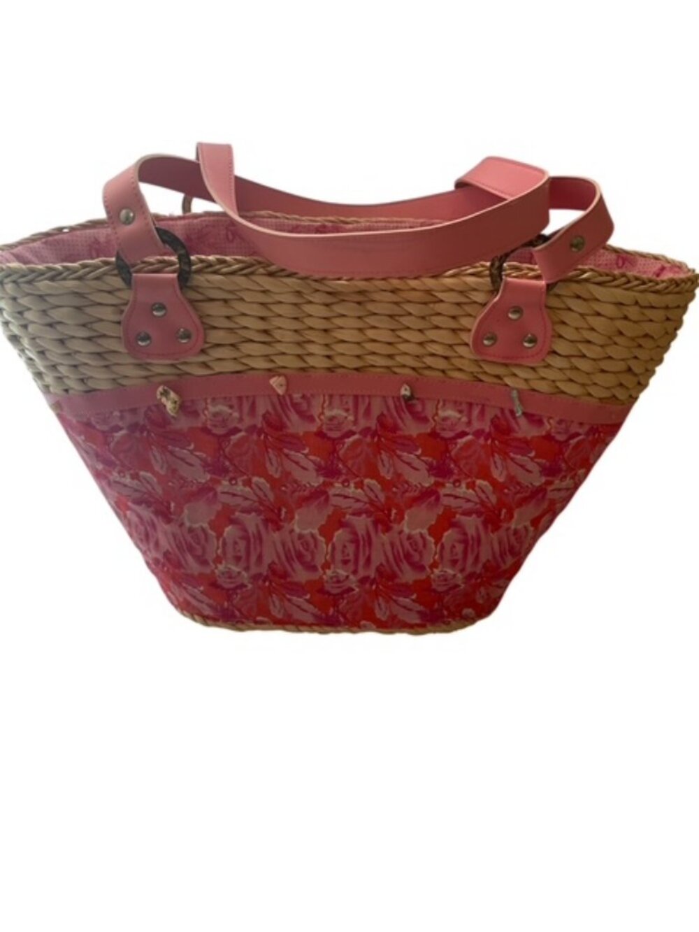 Tinsley Blake Collection Straw Tote
